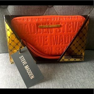 Steve Madden Zip Around Wallet - Papaya